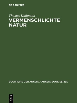 cover image of Vermenschlichte Natur